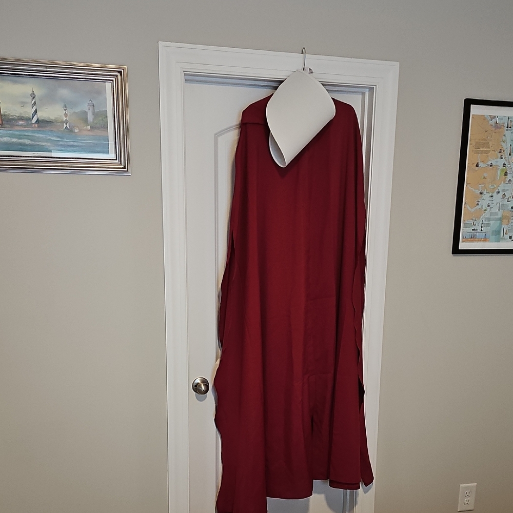 Elegant Red Cape